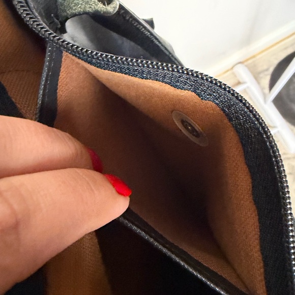 Longchamp Le Pliage Rare Coated Canvas Black Tote Bag – Made in France - Picture 10 of 16